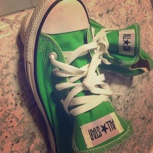 Green Converse ⭐️ All Stars ⭐️ Chuck Taylor’s